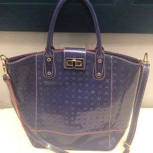 ARCADIA ITALIAN PATENT LEATHER BAG
